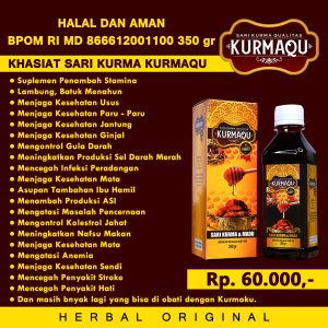 Madu Nyeri Dada Obat Herbal Jantung - Obat Nyeri Dada - Obat Dada Sakit - Obat Sesak Nafas | KurmaQU