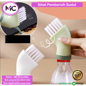 Sikat Pembersih Sudut Sela keramik Dinding Kamar Mandi Wastafel Dapur Sikat Celah Multifungsi Tutup Botol
