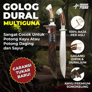 Golok Sembelih Ki Atep Baja Per Asli Super Tajam Pisau Daging Panjang - Juragan Pisau