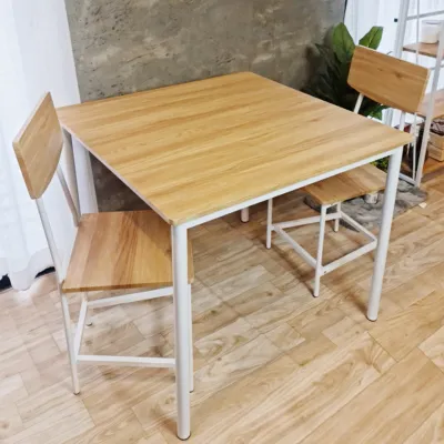 โต๊ะอาหาร 2คน ต๊ะทานอาหาร2คน [ราคาส่งทักแชท] ชุดโต๊ะอาหาร dining table 2 seat table set and chair โต๊ะกินข้าว โต๊ะ เก้าอี้ ประกอบง่าย #FG-2000
