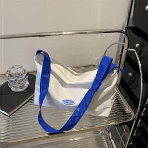 Tas Bahu Warna Solid untuk Wanita Tas Selempang Travel Kapasitas Besar