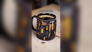 2026 New Toolbox Coffee Mug 11oz Mechanic Toolbox Mug - Mechanic Toolbox Set Pattern Creativity Funny Ceramic Coffee Mugs Unique Gift for Auto/Car Repair/Car Handyman/Machinist/Husband Dad (SetA)