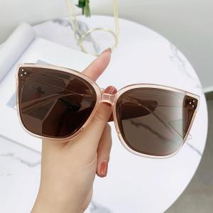 JN IMPRESSION Fashion Big Frame Ladies Sunglasses Outdoor Sunshade Driving Glasses