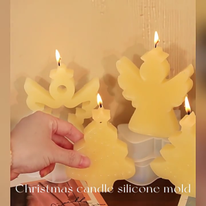 Christmas Tree Silicone Moulds Castings Molds Plaster Molds Scented Molds Ornament for Chocolate Cake Decorations