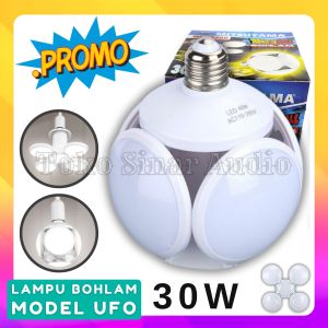 Lampu LED Bohlam 30Watt Model Dragon Ball 5 sisi Mitsuyama MS 9830D - Bohlam Model Dragon Ball /led ufo lamp sx 60 Waat Lampu Model Bola MS 9830D 30 Watt Mitsuyama / LAMPU LUCU / Lampu Unik - TOKO SINAR AUDIO