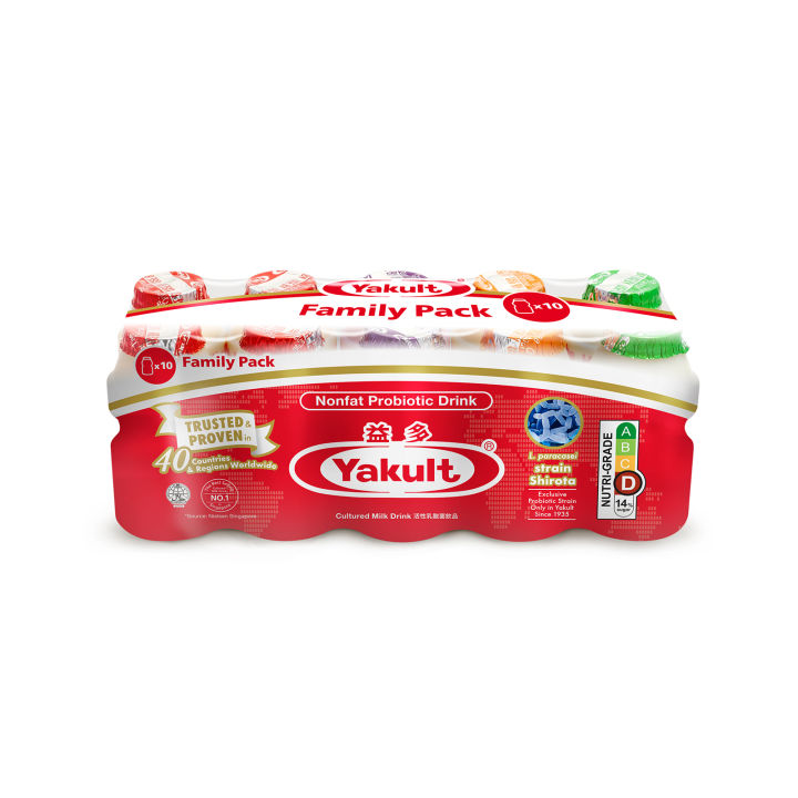 Yakult Cultured Milk Drink Mixed Flavours Family Pack Lazada Singapore Yakult Cultured Milk Drink Mixed Flavours Family Pack Lazada Singapore