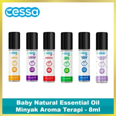CESSA Cough n Flu Cessa Essential Oil Batuk Pilek Bayi Baby / Kids Anak / Moms Breathe Easy / Stay Calm / Cough Flu / Fever Drop / Lenire / Itch Away / Bofit / Owl / Fedrop / Happy Nose 8ml