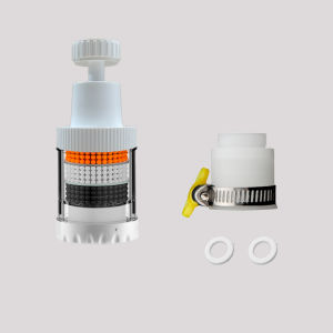 BAOKEMO Universal 360° Rotating Household Kitchen Home Faucet Filter Removable and Replaceable Cartridge