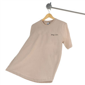 Otsky Kaos Pria Font Signature Cotton Combed 24s Pendek Polos