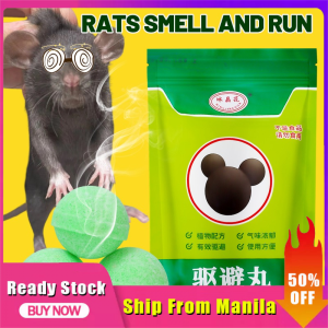 【Ready Stock】10Pcs Powerful Pests Rat Repellent Pills / Quick and Effective Non-toxic Mouse Rodent Balls / Non-Toxic Repel Rats Peppermint Balls