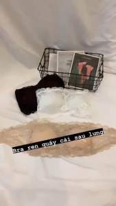 Áo Lót Ngực Quây - Áo Bara Ren Quây Sau