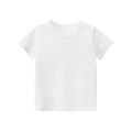 SG 100% cotton children's t-shirt toddler boys and girls top for kids short sleeve T-shirt plain color clothes school activity shirt holiday clothes red green blue white yellow shirts. 