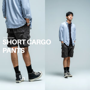 JB Celana Cargo Pendek Dark Grey