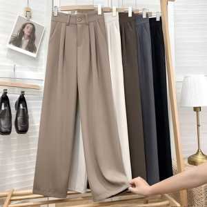 Celana Wanita Casual Kulot Loose Pants JUMBO Anti Kusut Bahan Kenit Premim SIZE M L XL