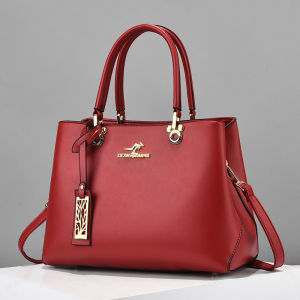 เบาและพกพาได้ กระเป๋าสะพายข้าง กระเป๋าถือ เก็บของ ทนทาน วัสดุหนังคุณภาพสูง กระเป๋าคุณแม่ กระเป๋าสะพายข้าง