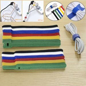 Fonken Velcro Strap 13Cm Binder Kabel Pengikat Kabel Penjepit Penggulung Pengait Kabel