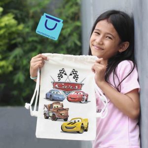 Cindy Bag Ransel Gendong Ulang Tahun Anak Kain Blacu Langsung Kirim