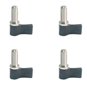 4Pcs L Shaped Adjusting Screw Quick Release Design for Outdoor Mounting
