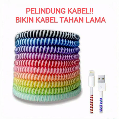 Pelindung Kabel Charger Kabel Headset Pelilit Kabel