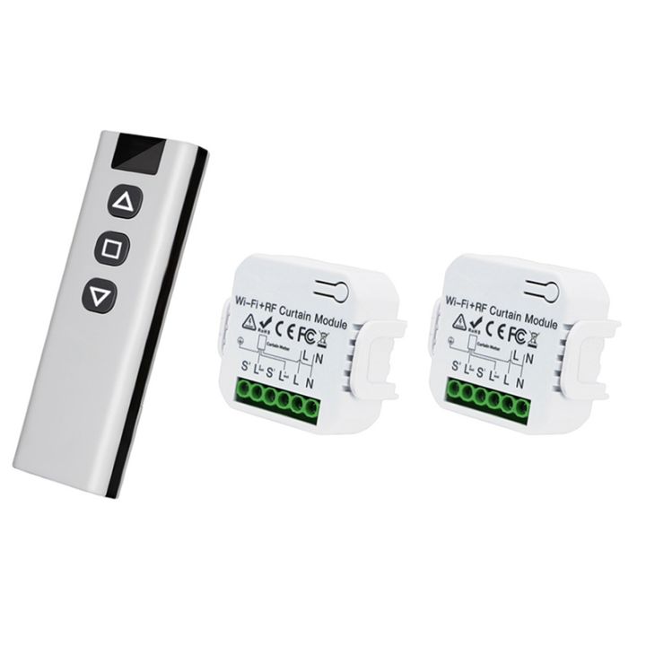 Tuya Smart Curtain Switch WiFi 433Mhz Roller Shutter Blinds Control ...