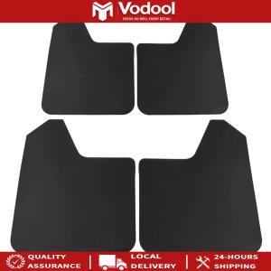 【Early Bird】 4pcs Car SUV Pickup Van Mud Flaps Mudguards Front Rear Fender Splash Guards