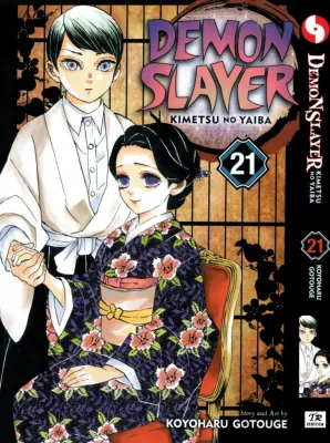 Vol. 21 English Manga Demon Slayer Japanese Manga English Version Physical Book Hardcopy