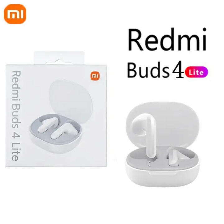 Xiaomi Redmi buds Lite wireless earbuds IP54 waterproof headset 20H  playtime lightweight Comfort Fit Headphones Lazada PH