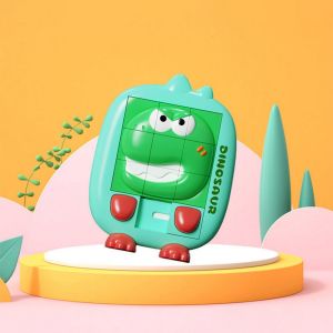 BW-M376 Mainan Edukasi Anak Puzzle Geser Slide 3D Karakter Hewan / Maenan Brain Game Edukasi