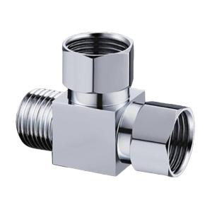 Metal Pipe Fitting Thickening Water Pipe Connector Heavy Duty Tees Pipe Fitting for Home & Industrial Plumbing Need