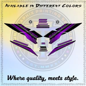 SNIPER EXCITER 155 DIVINE NEW DESIGN - PREMIUM LAMINATED STICKER