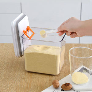 Baby Milk Powder AirTight Storage Container with Scraper Susu Bayi Bekas Kedap Udara