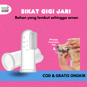 Sikat Gigi JARI / SIKAT GIGI Kucing / SIKAT GIGI Anjing / Sikat Gigi Hewan / Odol Kucing / Pasta