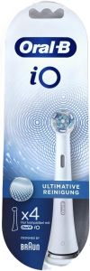 HEALTH AZ+ Oral B IO Ultimate Clean Toothbrush Head WHITE 4 Count