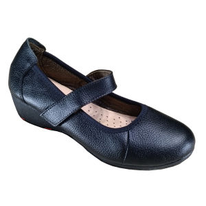 Giày Nữ Búp Bê Đế Xuồng 5cm TiTi ĐÔ Da Bò Thật Thời Trang Cao Cấp GSBBN2060