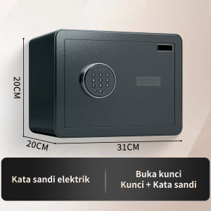 LL 45-60CM Digital Brankas Anti Air Safe Box Tahan Api Besar Tinggi