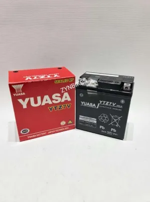 MOTORCYCLE BATTERY YUASA YTZ7V YAMAHA AEROX 155 NVX 155 V1 V2 NMAX 155 V1