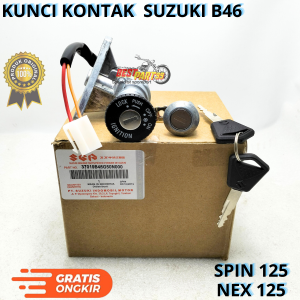 Kunci kontak suzuki B46 untuk motor SPIN 125 NEX 125. SUZUKI berkulitas original asli ori dan presisi