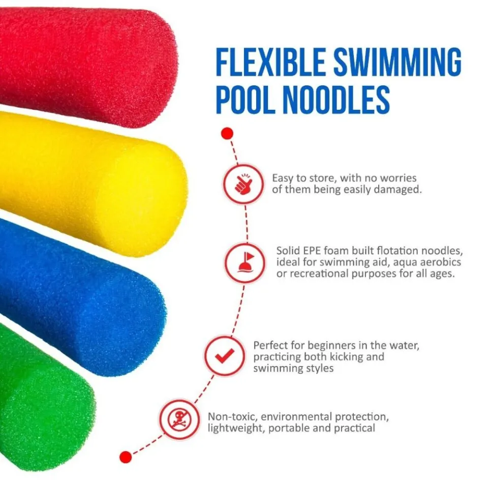 Pool noodle hot sale buoyancy