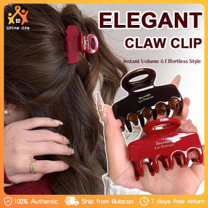 Elegant Hair Claw Clip Korean Simple Shark Clip Strong Grip Ponytail Hair Clip Women Daily Hair Accessories