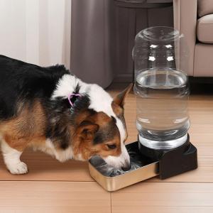 Pet Drinking Fountain 5.7L Stainless Steel Dish With Triple Filtration Low Noise Pump Encourages Healthy Waterer