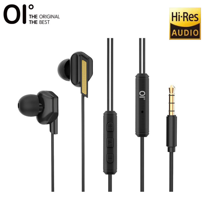 OI J5 Japan Hi Res Premium Quality Sound ELECTRO DYNAMIC EARPHONE