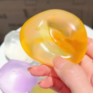 Taba Squishy Stress Balls Resistance Fidget Toys Water Ball Sensory Stress Relief Slow Rebound Pinch Squeeze Toy for Kids Adults