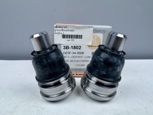 ลูกหมากปีกนกล่าง333 แท้ สำหรับ MAZDA 2. Mazda2 Sky active FIESTA  ปี2007-2020 ราคาต่อ1 คู่ ข้างซ้ายขวา 1คู่ รหัส3B-1802