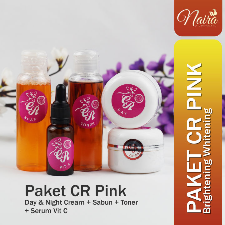 Paket Cream CR Pink Original 5 in 1