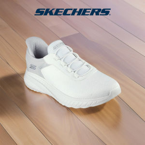 Skechers สเก็ตเชอร์ส รองเท้าผู้ชาย Men Bobs Squad Chaos Bobs Shoes - 118303-OFWT - Memory Foam