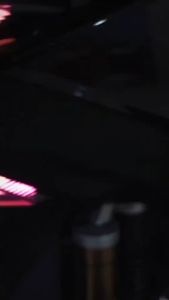 Motorcycle RGB LED Emblem Light Acrylic For Nmax Click Aerox Double-Sided Adhesive Install Colorful Decoration
