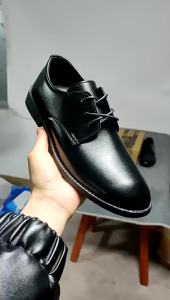 Supermarket Soft Sole British Business Formal Leather Shoes Mens Height Increasing Single Shoes Casual Shoes Suit Shoes
