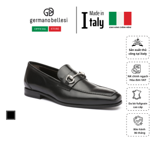 GIày Lười Loafer Nam Cao Cấp Bằng Da Thật - Germano Bellesi - Sản Xuất Thủ Công Tại Italy_1273