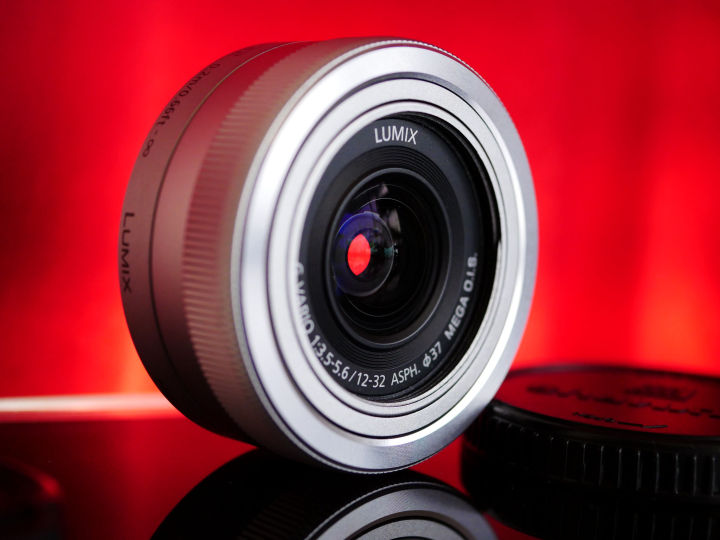 Panasonic Lumix G 12-32mm F/3.5-5.6 G Vario ASPH. Mega OIS Lens Silver ...