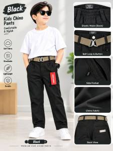Luxury Lover Kids Formal Pant 4 Pocket  Micro Fabric Regular Fit Breathable Lightweight. "[Ready Stock]